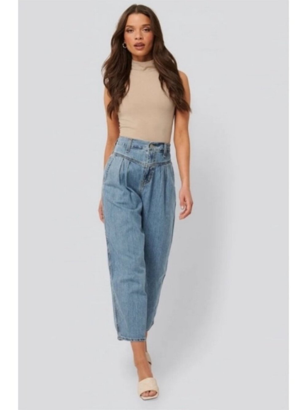 Levi's 80's Balloon Leg Jeans in The Yokes On You Loose Fit Denim 27
